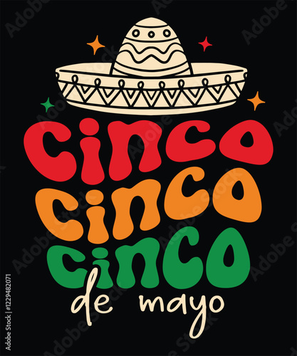 Cinco De Mayo Party Celebration Graphic