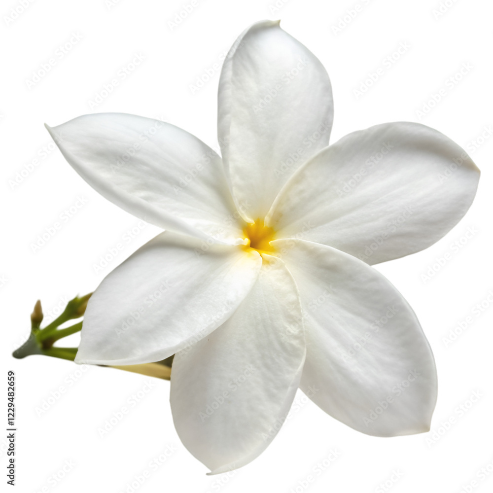 Fototapeta premium Jasmine flower isolated on transparent background