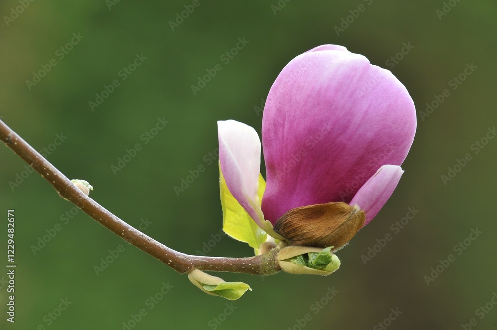Fototapeta premium Saucer Magnolia (Magnolia x soulangeana), amabilis cultivar