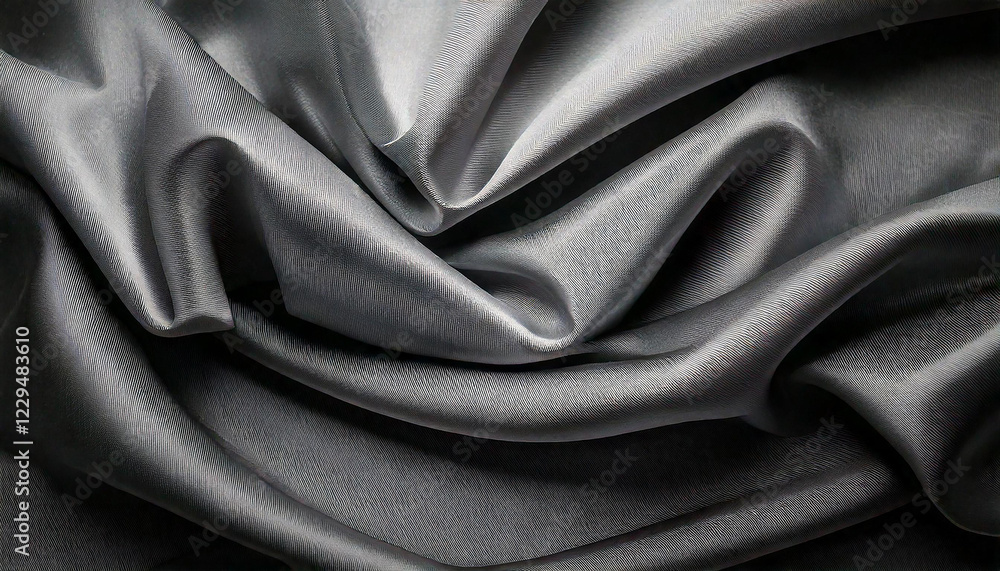 Fototapeta premium Generated image, Luxury satin background, glossy texture.