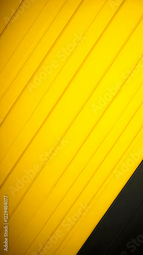 Diagonal Yellow and Black S...