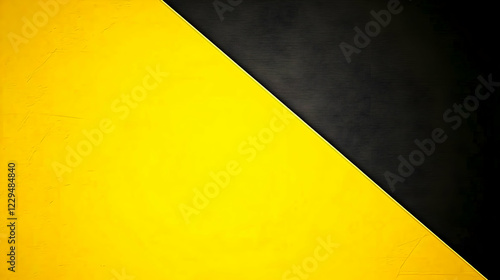 Vibrant Yellow Meets Textur...