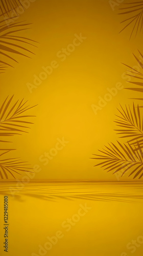 Tropical Palm Leaf Shadows ...