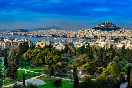 Picturesque Cityscape Overl...