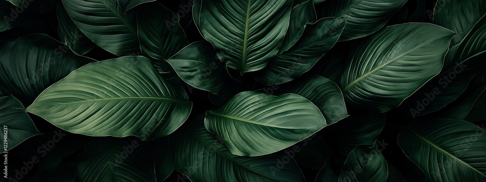 Close-Up Photo of Lush Exotic Sap Leaves with Vibrant Colors and Textures Lit by Soft Sunlight Against a Dark Green Background, Captured in High-End Botanical Photography Style. Generative AI Close-Up Photo of Lush Exotic Sap Leaves with Vibrant Colors and Textures Lit by Soft Sunlight Against a Dark Green Background, Captured in High-End Botanical Photography Style. Generative AI