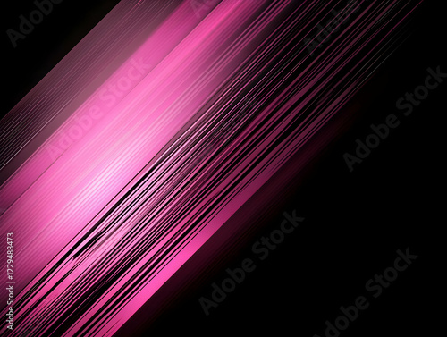 Abstract Pink and Black Dia...