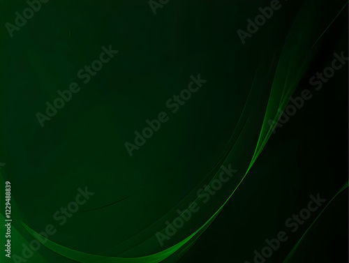 Abstract Dark Green Backgro...
