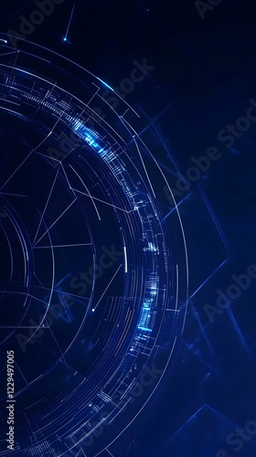 Abstract Futuristic Technol...
