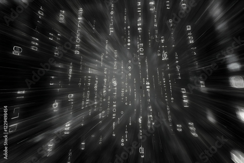 Abstract Background with Gl...