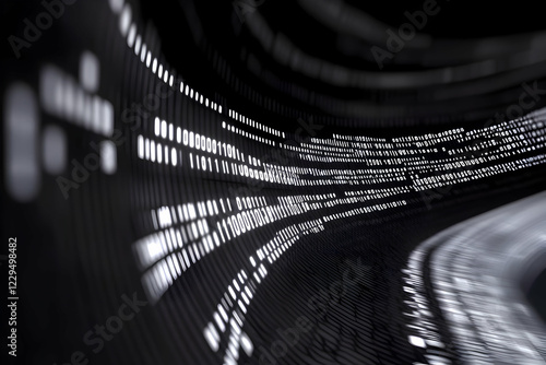 Binary Code Flows Across a ...