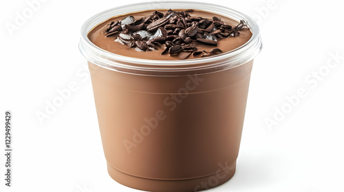 Chocolate Smoothie in Plast...