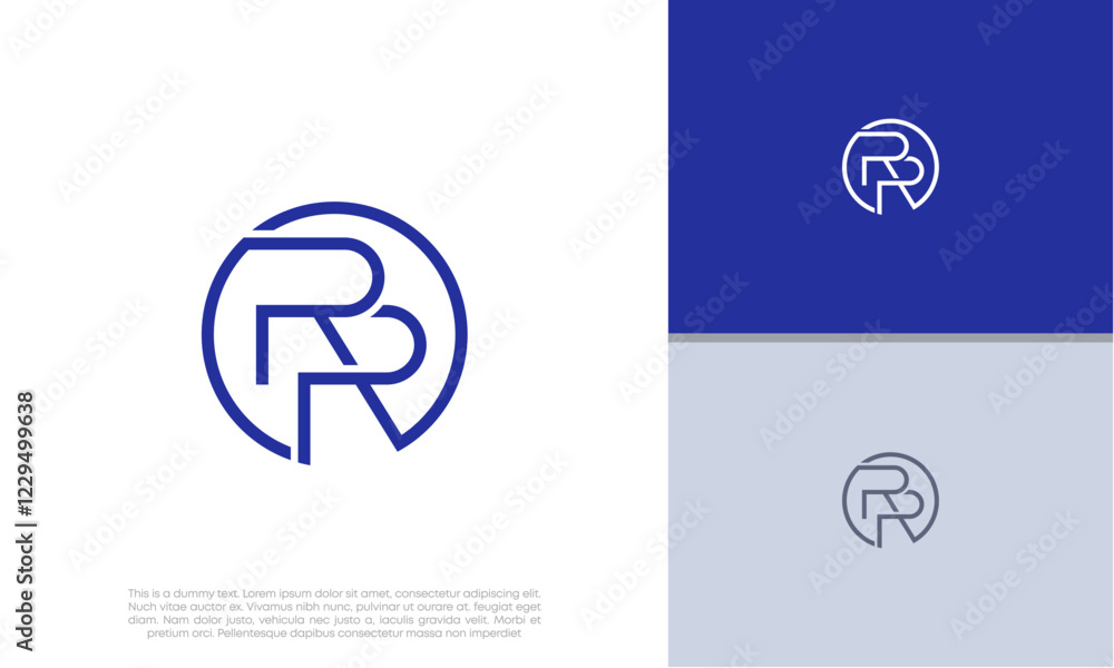 Initials R logo design. Initial Letter Logo. Innovative high tech logo template.
Initials R logo design. Initial Letter Logo. Innovative high tech logo template.