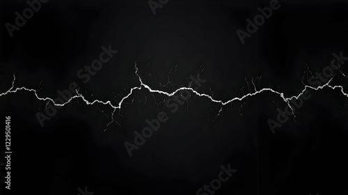 Abstract White Crack Lines ...