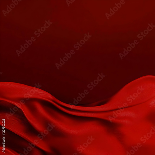 Red Fabric Flows and Create...