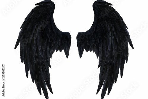 A Pair of Majestic Black Wi...