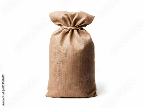 Burlap Sack Stands Upright ...