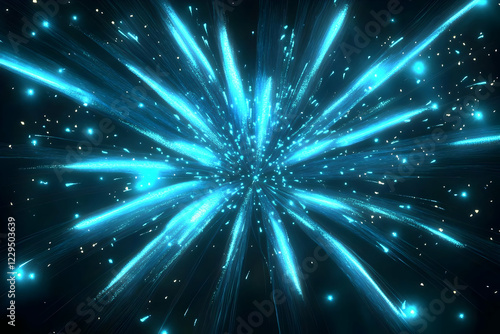 Abstract Background with Bl...
