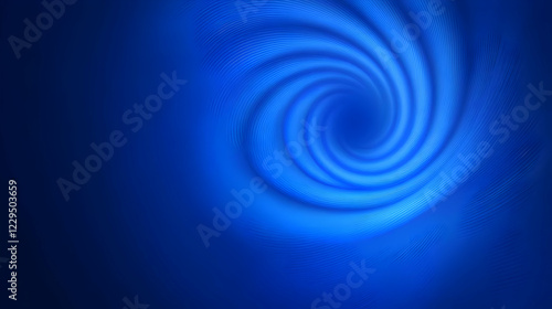 Abstract blue swirl backgro...
