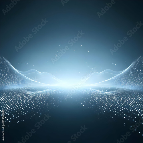 Abstract Background with Gl...