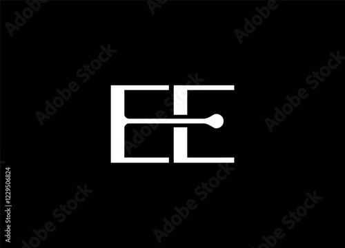 EE logo desing and monogram logo
