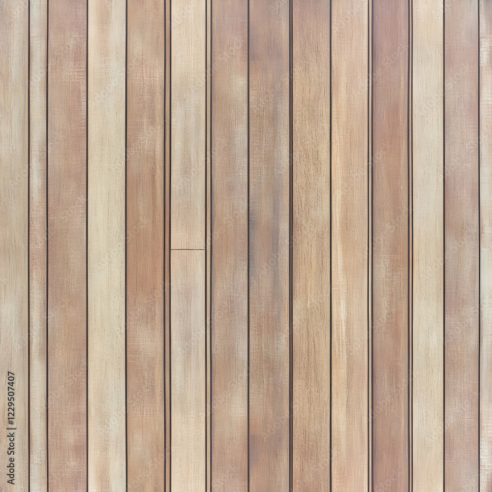 Obraz premium Vertical Light Brown Wood Planks Form a Textured Wall Background for Design and Decoration Projects.