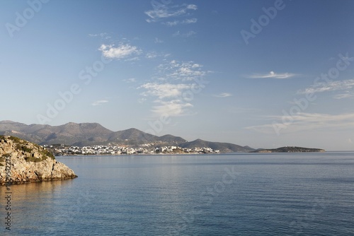 Agios Nikolaos (Aghios Nikolaos), Gulf of Mirabello (Mirambello), Eastern Crete, Greece, Europe photo