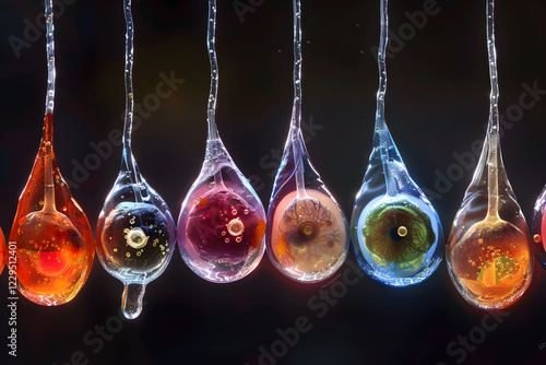 Detailed Pictorial Representation of the Stages of Oocyte Development photo