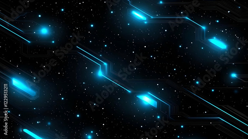 Abstract background with gl...