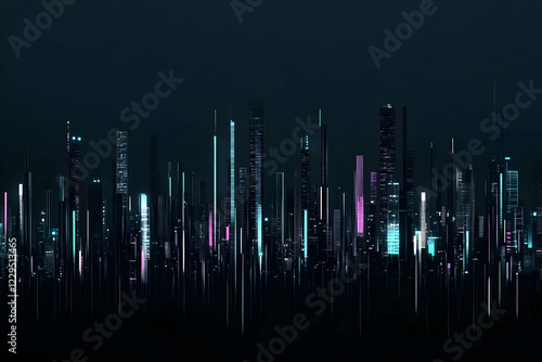 Futuristic Cityscape at Nig...