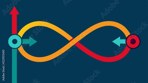 Two Pathways A visual representation of two divergent paths