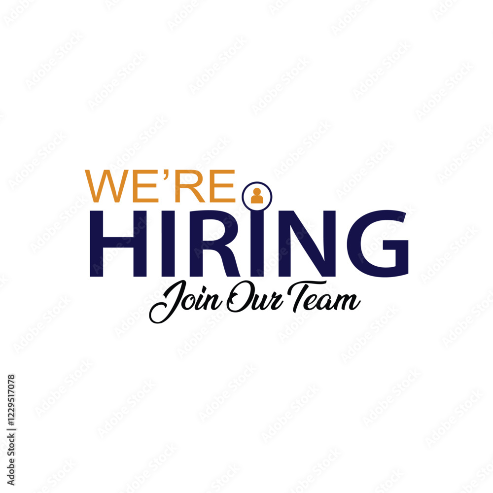 We are hiring. We're hiring. Hiring banner for business, marketing and advertising. Recruiting or hiring open vacancy. Vector illustration. We are hiring. We're hiring. Hiring banner for business, marketing and advertising. Recruiting or hiring open vacancy. Vector illustration.