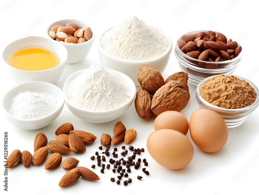 ingredients for baking ingredients for baking