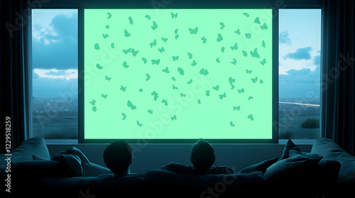 Couple Watches Glowing Butt...
