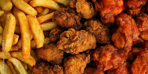 Close-up of Crispy French F...