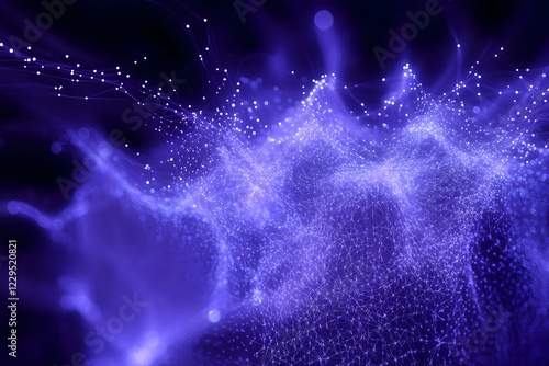 Abstract Purple Background ...