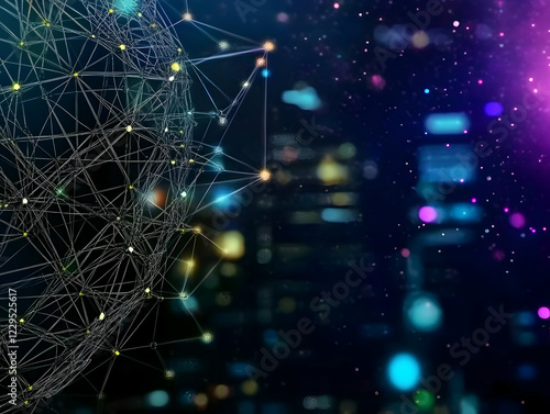 Abstract 3D Sphere Network ...