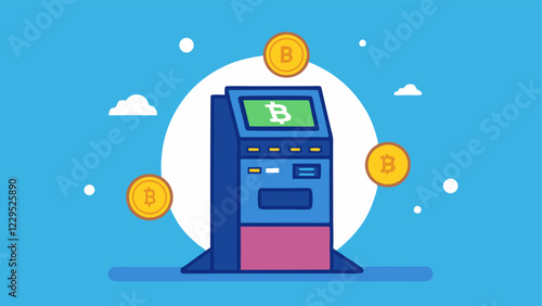 These illustrations can capture various aspects of the growing trend of cryptocurrency ATMs in an engaging and informative manner.