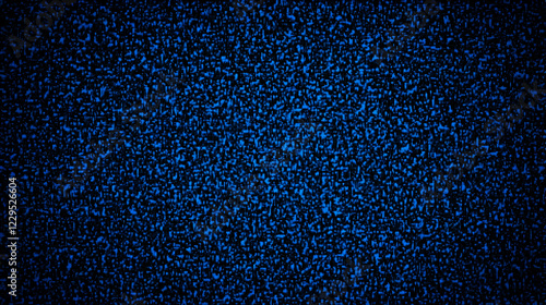 Abstract Blue and Black Pix...
