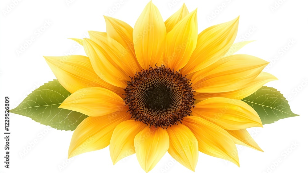 Obraz premium Bright sunflower with vibrant yellow petals.