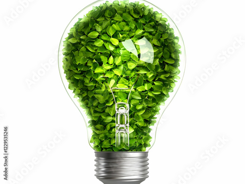 Green Leaves Filling a Ligh...