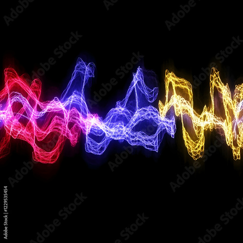 Colorful Abstract Energy Wa...