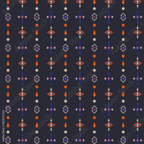Geometric Ethnic Seamless Pattern