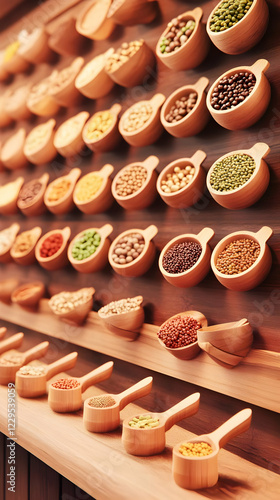 Variety of Grains and Legum...