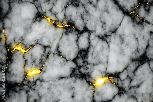 White and Black Marble Text...