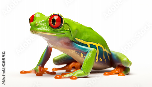 red eyed tree frog