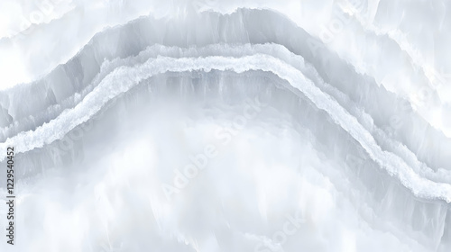 Abstract White and Gray Mar...