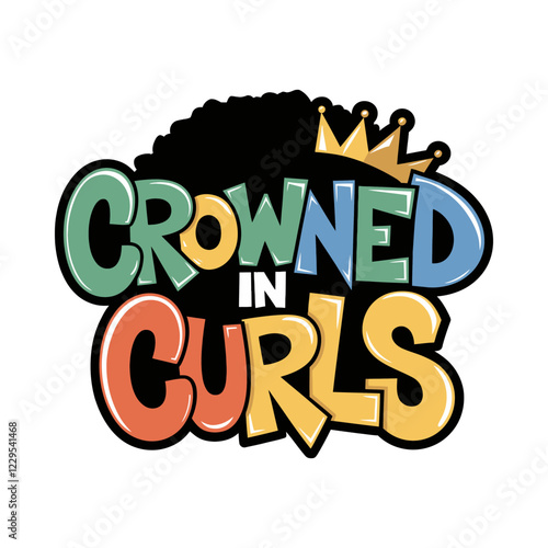 Rocking My Fro with Pride Typography TShirt Design