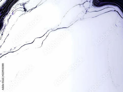 Abstract Purple and White M...