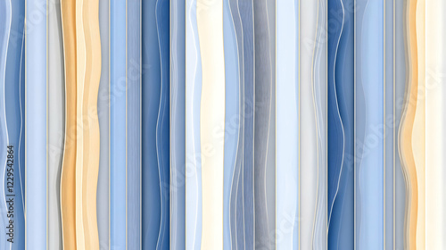 Abstract Wavy Stripes Backg...