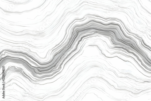 Abstract Gray and White Mar...